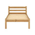 Panama 3FT Bed - Natural Wax
